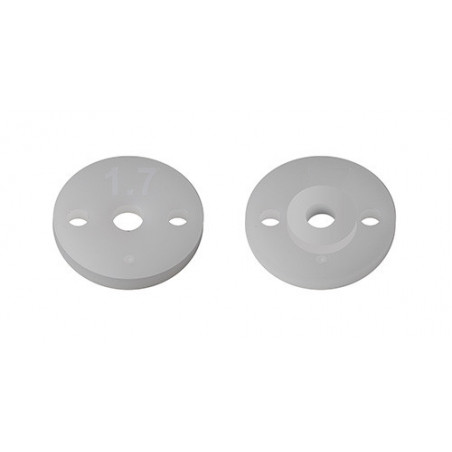 AE91937 - FT 13mm Shock Pistons, 2.0mm, 2x1.7