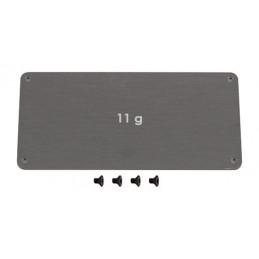 AE91976 - RC10B6.4 FT 11g ESC Weight, aluminum