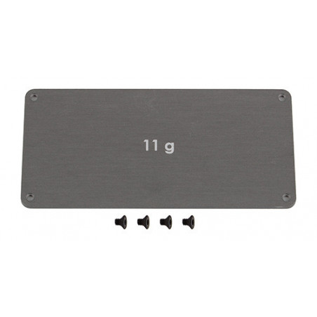 AE91976 - RC10B6.4 FT 11g ESC Weight, aluminum
