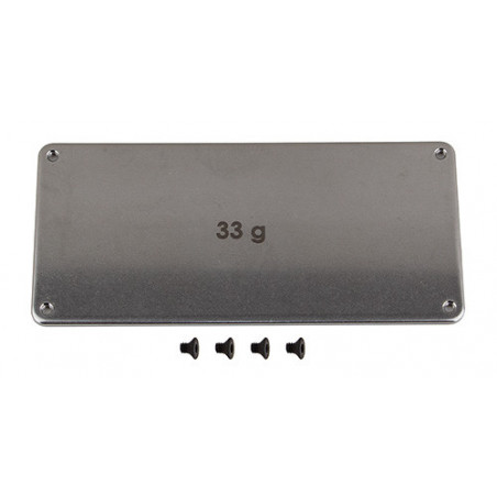 AE91977 - RC10B6.4 FT 33g ESC Weight, steel
