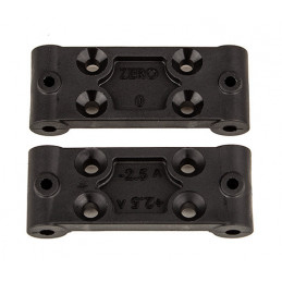 AE91979 - RC10B6.4 Front Bulkhead Set, 0 and 2.5 deg.