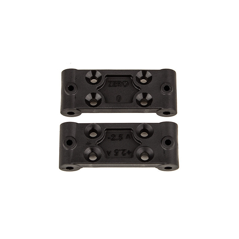 AE91979 - RC10B6.4 Front Bulkhead Set, 0 and 2.5 deg.