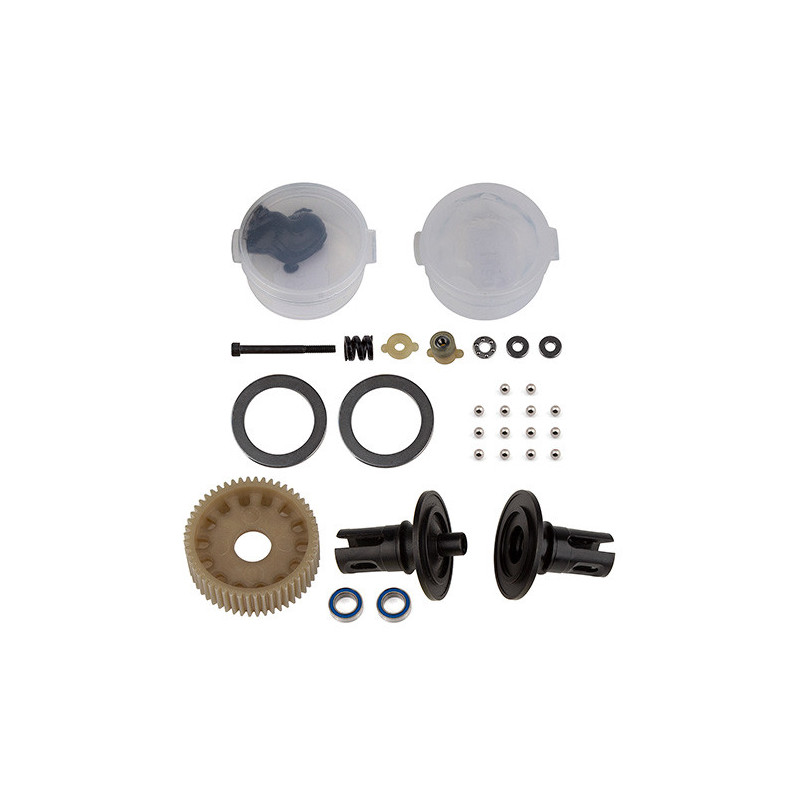 AE91992 - RC10B6 Ball Differential Kit with Caged Thrust Bearing