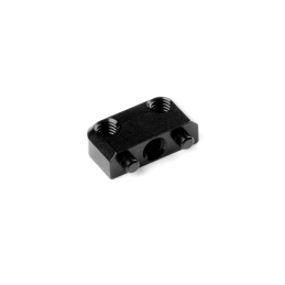 301370 - X4 ALU PLATE FOR REAR GRAPHITE BODY POST HOLDER