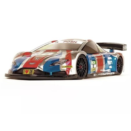 ZR-0015-05 - WOLVERINE 1:10 TOURING CAR CLEAR BODY - 0.5MM LIGHTWEIGHT