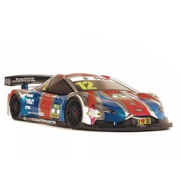 ZR-0015-05 - WOLVERINE 1:10 TOURING CAR CLEAR BODY - 0.5MM LIGHTWEIGHT