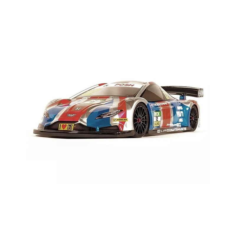 ZR-0015-07 - WOLVERINE 1:10 TOURING CAR CLEAR BODY - 0.7MM REGULAR