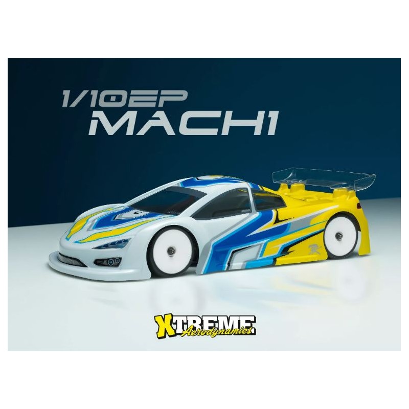 MX-MTB0421-L - Xtreme MACH1 1:10 Touring Car Clear Body - 0.5mm