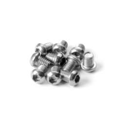 902303 - HEX SCREW SH M3x4 SMALL HEAD - STAINLESS (10)