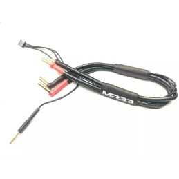 MR33 - BCL - MR33 2S Ladekabel Kurz (4/5mm Stecker - XH) - Schwarz