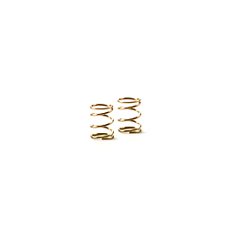 372176 - Spring 4.25 Coils 3.6x6x0.4mm C1.5 - Gold (Soft) (2)