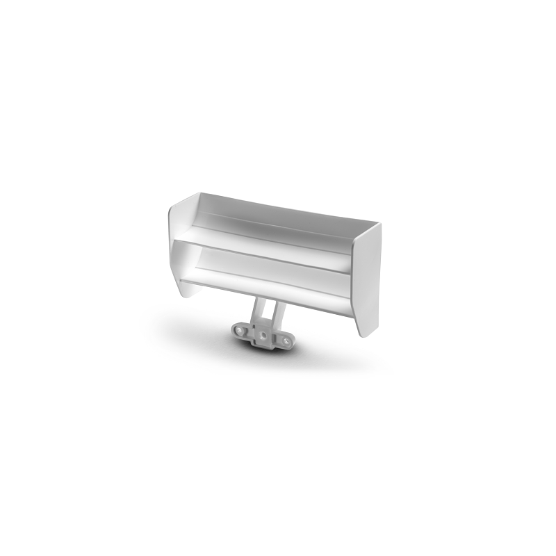 373514 - X1 COMPOSITE REAR WING - LIGHTWEIGHT & WIDE - WHITE