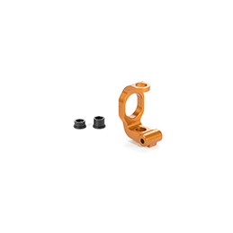 302336 - Alu C-Hub Front Block Left - Caster 2° - Orange
