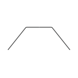 303821 - X4 ANTI-ROLL BAR - REAR 1.1MM