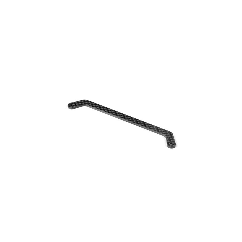372090 - X12‘21/22 FRONT BRACE - GRAPHITE 2.0MM