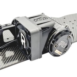 RCM-X4-FS30 - 3D PRO DIRECT MOUNT ADJUSTABLE FAN SHROUD FOR XRAY X4 (30 & 40MM)