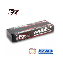 EZP6800/2  - HV Graphene LiPo Battery 6800 mAh 7,6V 1 40/70C, 5mm - 285g