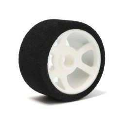 006-0011 - Pair of 1/12 front tires – HAGBERG edition Red Dot