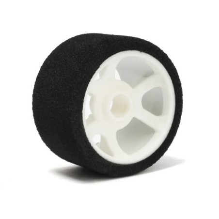 006-0011 - Pair of 1/12 front tires – HAGBERG edition Red Dot