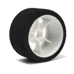 006-0011 - Pair of 1/12 front tires – HAGBERG edition Red Dot