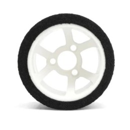 006-0012 - Pair of 1/12 rear tires – HAGBERG edition Red Dot