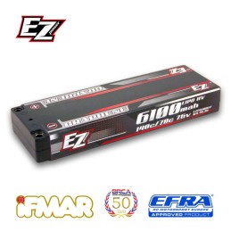 EZP6100/2 - LIPO 6100MAH ULCG 7,6V 2S 140/70C HV GRAPHENE - 5MM