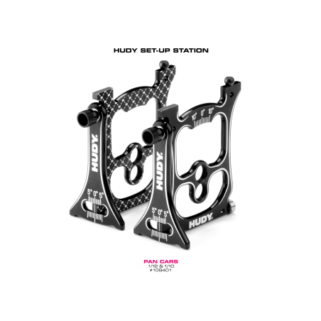 109401 - HUDY Set-Up Station for 1/10 & 1/12 Pan Cars