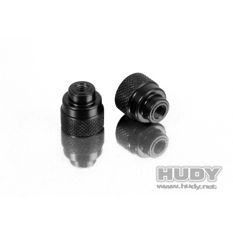 109460 - Alu Nut M3 for 1/10 & 1/12 Pan Car Set-up System (2)