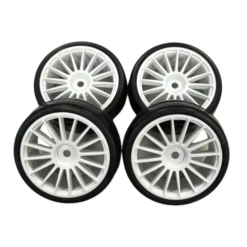 RI-26082 - Ride Slick Tires (belted) on 16-Spoke Wheel, Preglued (4)