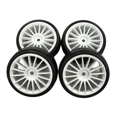 RI-26082 - Ride Slick Tires (belted) on 16-Spoke Wheel, Preglued (4)