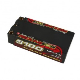 GEA51002S13D5 -  Redline Series 5100mAh 7.6V 130C 2S2P HardCase HV Lipo Battery