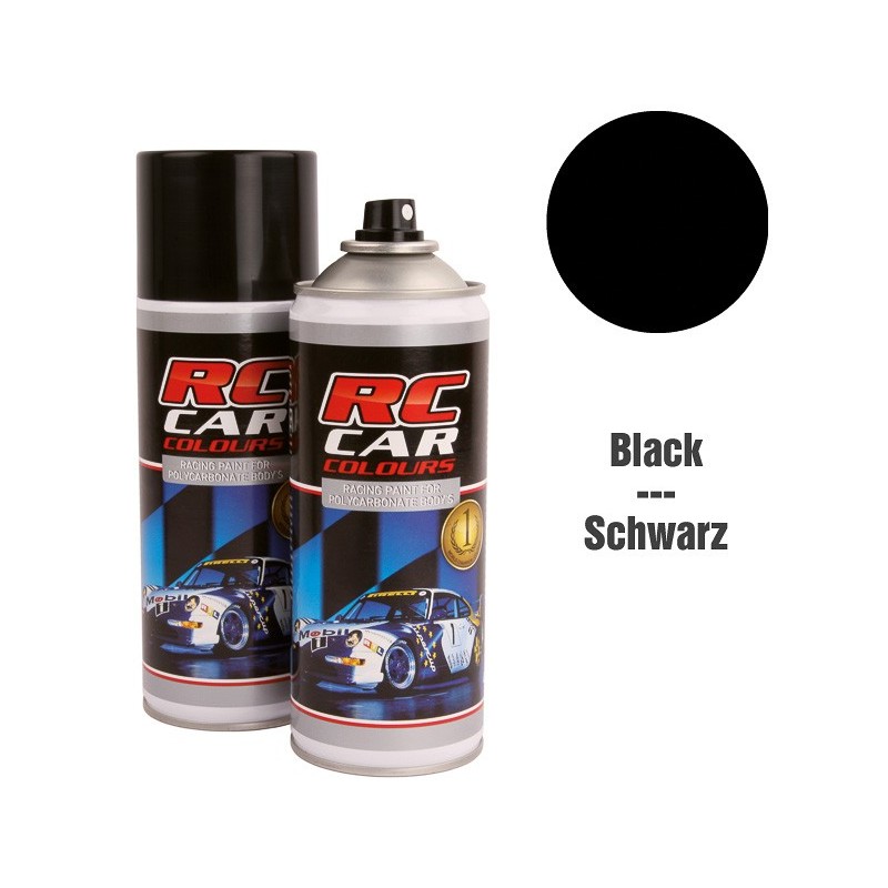 RCC610 - Lexan Spray Black Nr 610 150ml