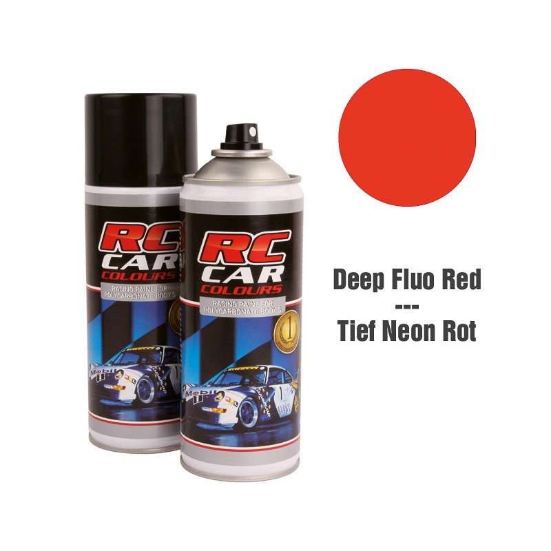 RCC1010 - Lexan Spray Fluo Deep Red Nr 1010 150ml