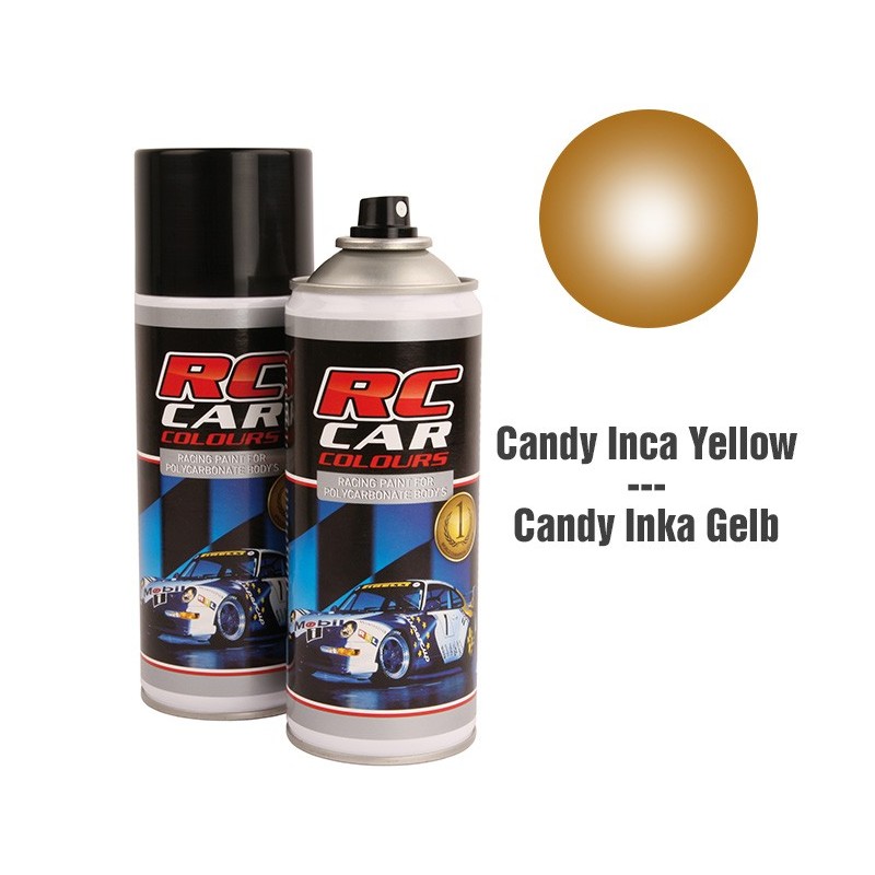 RCC1023 - Lexan Spray Candy Inca Yellow Nr 1023 150ml