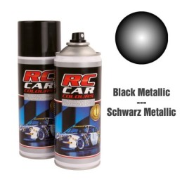 RCC935 - Lexan Spray Black Metalic Nr 935 150ml