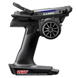 SA101A32483A - Radio Sanwa M17 + ricevente RX493i + LIPO TX installata