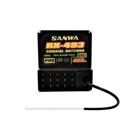 SA101A32483A - Radio Sanwa M17 + ricevente RX493i + LIPO TX installata