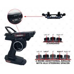 SA191A04605A - Sanwa M17 Tuning Aluminum Steering Spacer