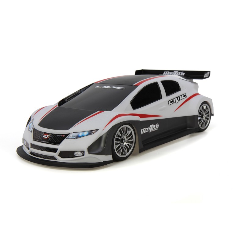 023-001L - Mon-Tech CIVIC La Leggera FWD Body Shell 1:10 (clear) Lightweight 0,5mm