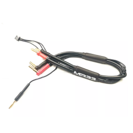 MR33-BCL - Cavo di ricarica MR33 2S 300 mm (spina 4/5 mm - XH) - nero