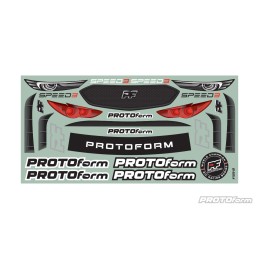 1589-25 - Speed3 Clear Bodyfor 190mm FWD TC