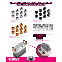 296509 - ALU COUNTERSUNK SERVO SHIM (10)