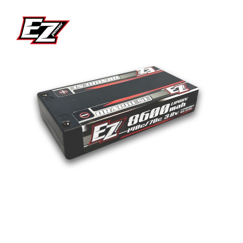 EZP8600/1 - LIPO 8600MAH 3,8V 1S 140/70C HV GRAPHENE - 4MM