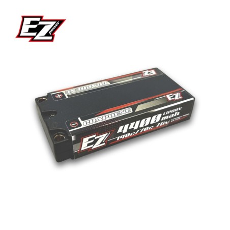 EZP4400/2-SHORT - LIPO SHORTY 4400MAH LCG 7,6V 2S 140/70C HV GRAPHENE - 5MM