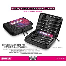 199011-H - HUDY HARD CASE - 230x180x45MM - TOOL BAG SMALL