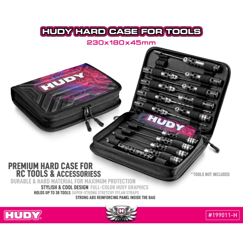 199011-H - HUDY HARD CASE - 230x180x45MM - TOOL BAG SMALL