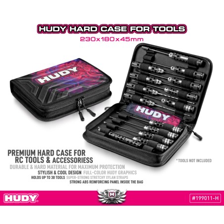 199011-H - HUDY HARD CASE - 230x180x45MM - TOOL BAG SMALL