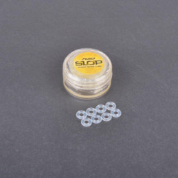 KRC-CLEAR - KLINIK RC PREMIUM CLEAR SHOCK O-RINGS (8)