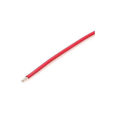 RS504RT - Silicon wire 1m red 0,75mm2 dia 2,2 mm