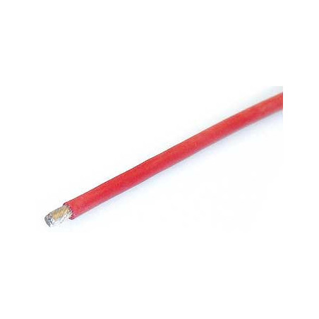 RS500RT - Silicon wire 1m red 2,5mm2 dia 3.0mm